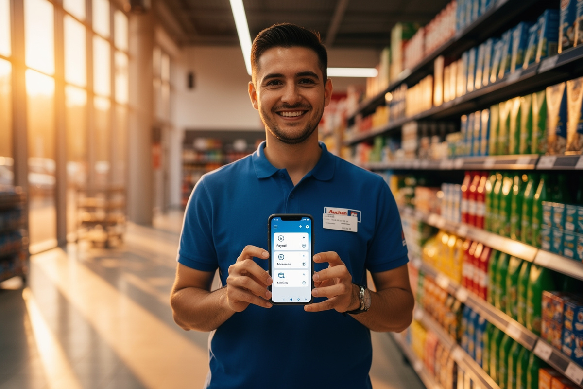 HR4YOU Auchan : tout savoir sur le portail RH